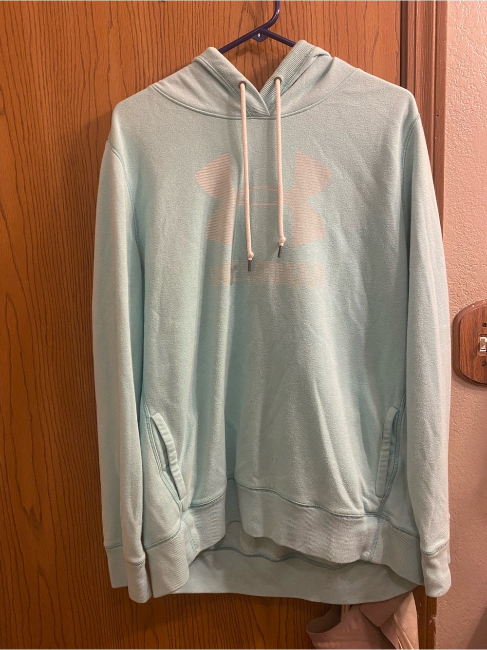 Under Armour Light Mint Green Women's Pullover Hoodie